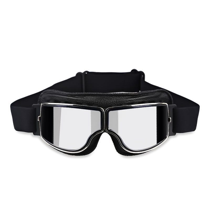Protective Eyewear for Prescription Glasses – Anti-Fog Safety Goggles with UV Shield & Adjustable Strap for Motorcycle Riding, Outdoor