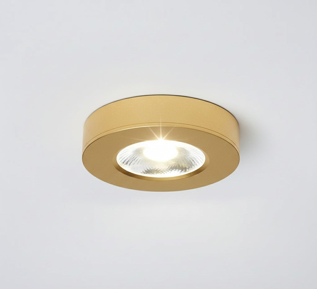 Slim LED Recessed Ceiling Light – Low-Profile Downlight, Dimmable Flush Mount for Kitchen, Living Room, Office