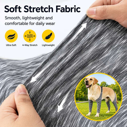 Ortekor 4-Leg Outdoor Dog Sleeves for Walks - Helps Keep Legs Cleaner