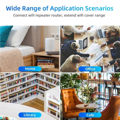 Outdoor WiFi Range Extender | Dual-Band Signal Booster with 1200 Mbps Speed | Reliable Connectivity for Gardens and Patios