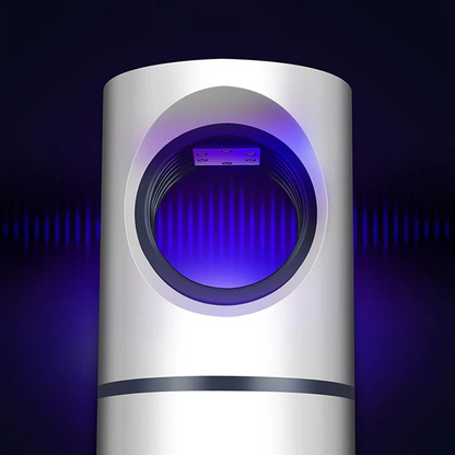 USB Bug Zapper Light Trap for Indoor Use – Quiet Chemical-Free Insect Eliminator for Bedroom Living Room Office – 200 Sq Ft Coverage
