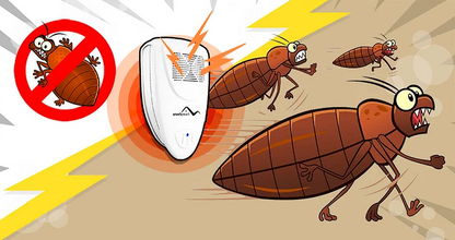 HomeGuard | Ultrasonic Bed Bug Repeller with Safe Technology | Effective Pest Control for Peaceful Sleep