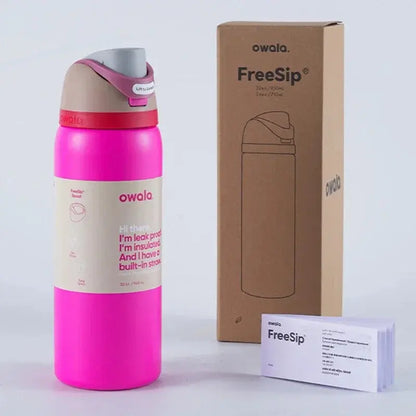 Insulated Stainless Steel Water Bottle 24 oz with Dual-Sip Spout for Gym, Hiking & Daily Hydration