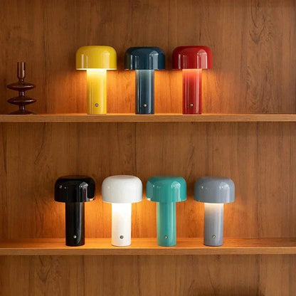 Mushroom Lamp | Portable USB Rechargeable LED Light with Soft Glow | Fun Decorative Lighting for Cozy Spaces