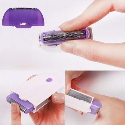 Gentle Touch Hair Remover for Face & Body – USB Rechargeable Skin-Safe Trimmer for Women