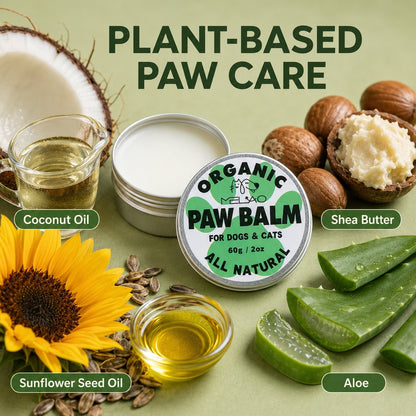 Ortekor Dog & Cat Paw Balm for Post-Walk Care - Moisturizes Dry, Rough Paw Pads