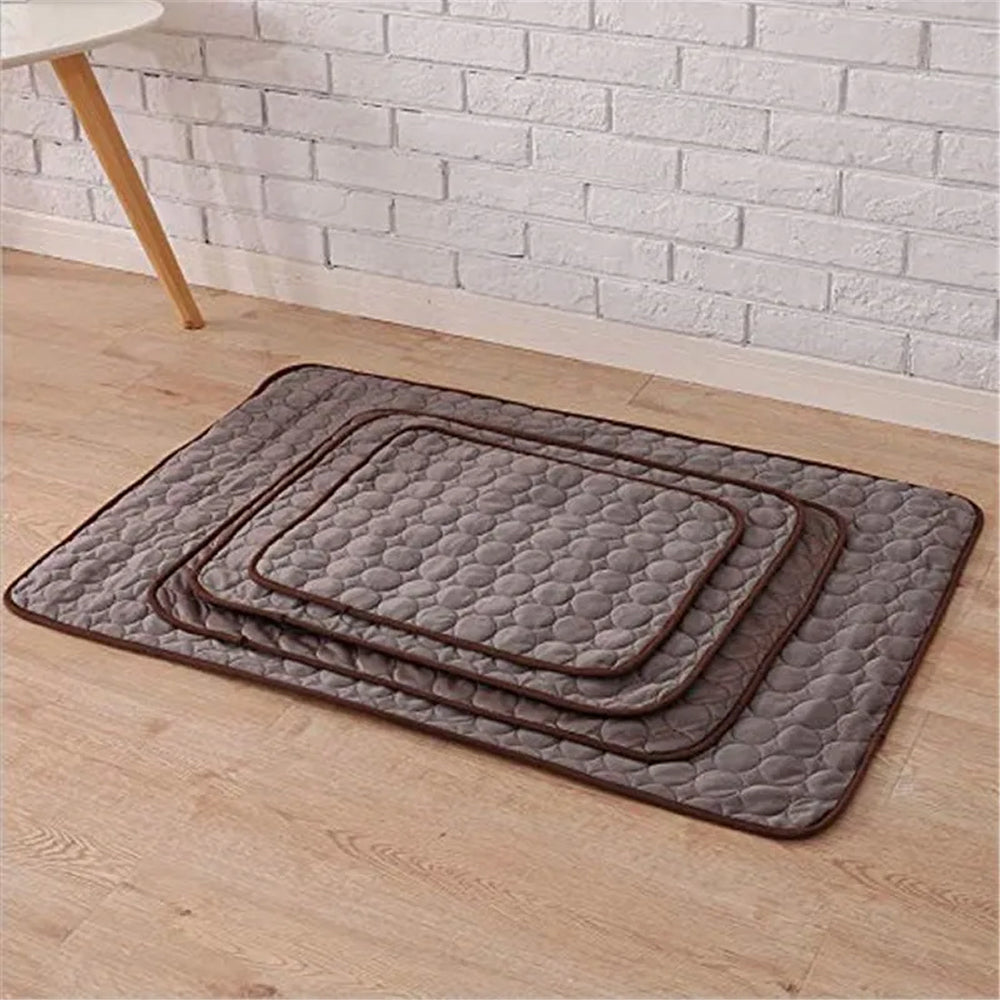 Self-Cooling Dog Mat | Gel-Free Heat Relief Pad for Summer | Machine Washable | 6 Sizes for Small to Large Dogs