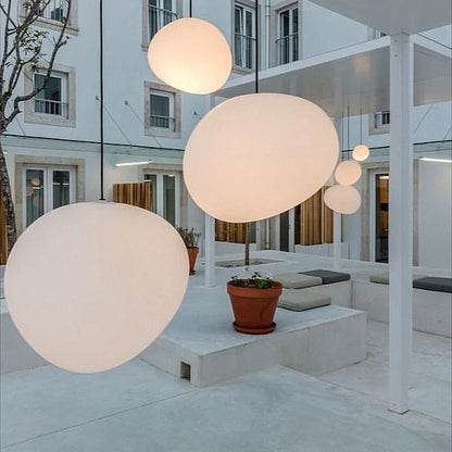 Frosted Glass Globe Ceiling Fixture with Adjustable Cord for Dining Room Kitchen Island Bedroom Hallway Overhead Lighting Modern Iron Accent
