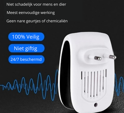 Ultrasonic Pest Repeller Plug-In for Mice Mosquitoes Flies Roaches – Safe Electronic Indoor Pest Control Device for Home Living Room