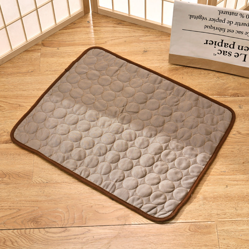 Temperature-Regulating Pet Pad for Dogs & Cats – Self-Cooling Cushion for Summer Heat, Portable Travel-Ready Mat