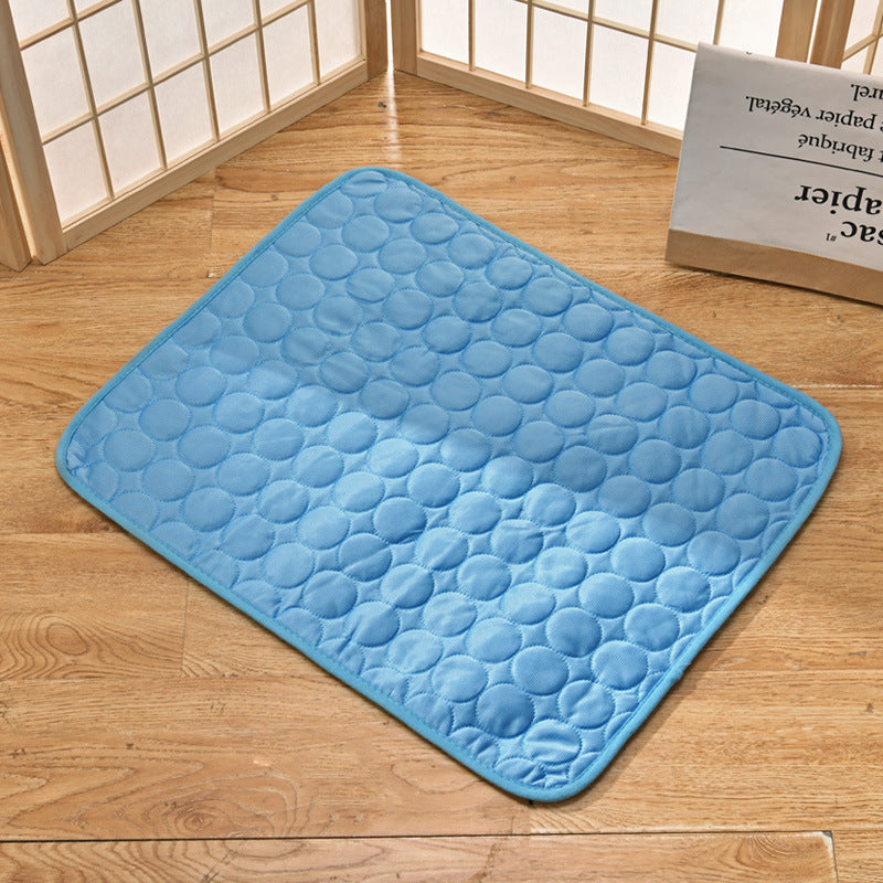 Temperature-Regulating Pet Pad for Dogs & Cats – Self-Cooling Cushion for Summer Heat, Portable Travel-Ready Mat