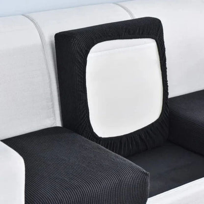 Stretchable Couch Slipcover for Pets – Machine Washable Furniture Protector for Living Room Sofas, Armchairs & Sectionals – 1-4 Seat