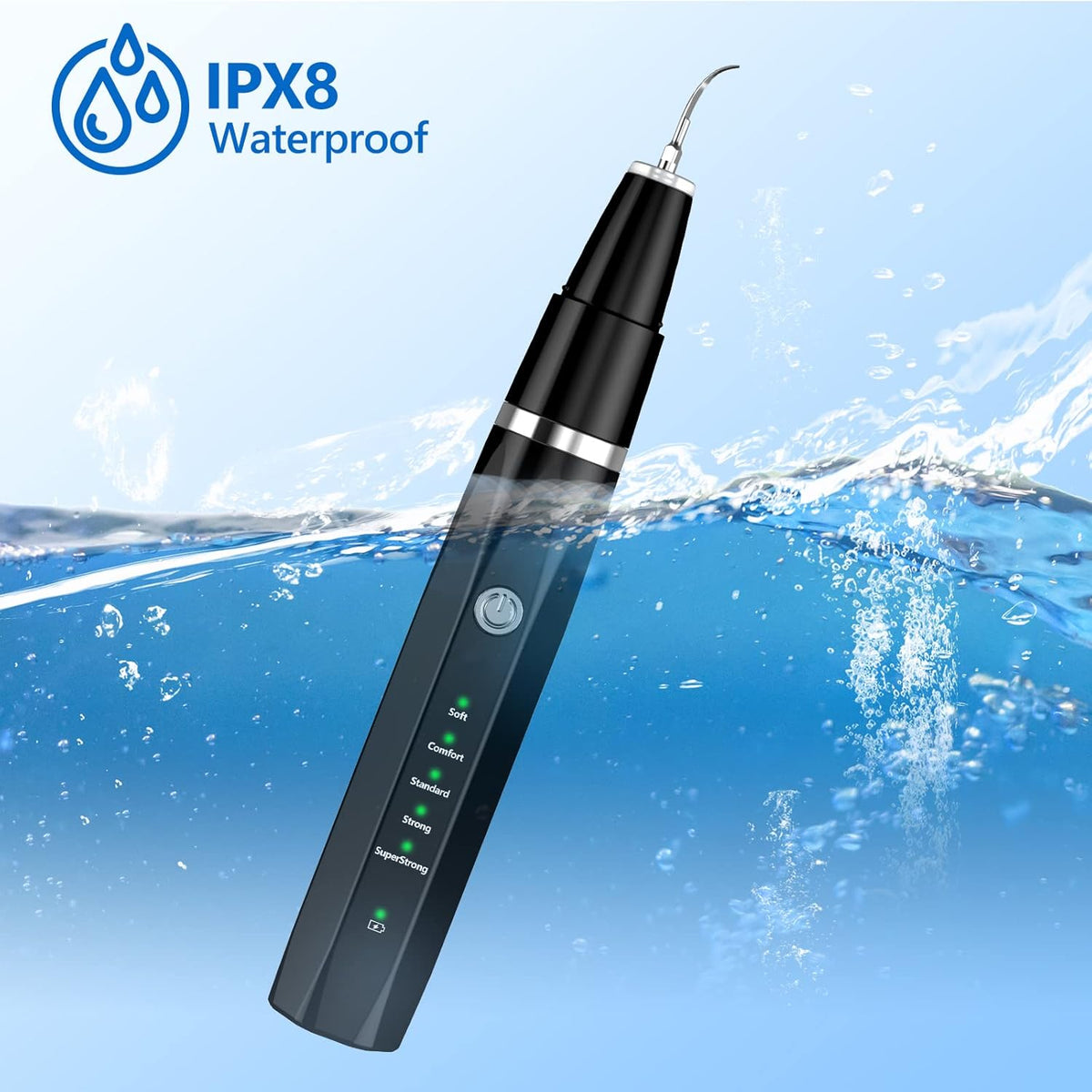 Teeth Cleaning Kit for Dogs and Cats - Ultrasonic Plaque and Tartar Remover