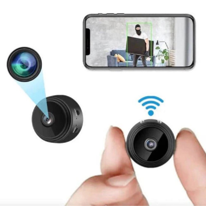 Small Wireless Home Security Camera with HD Vision - Ortekor