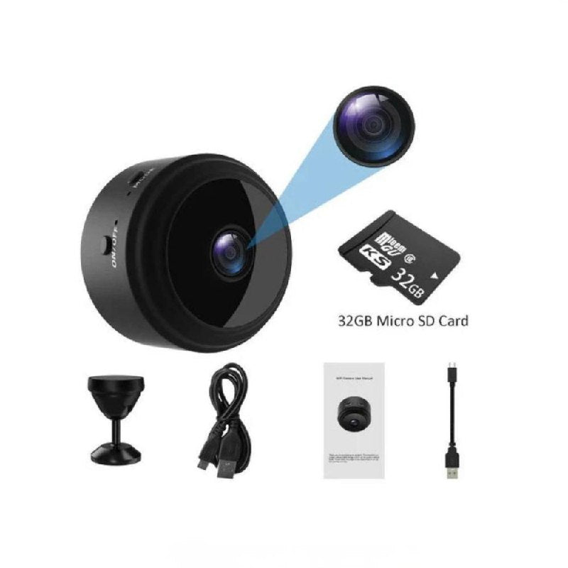 Small Wireless Home Security Camera with HD Vision