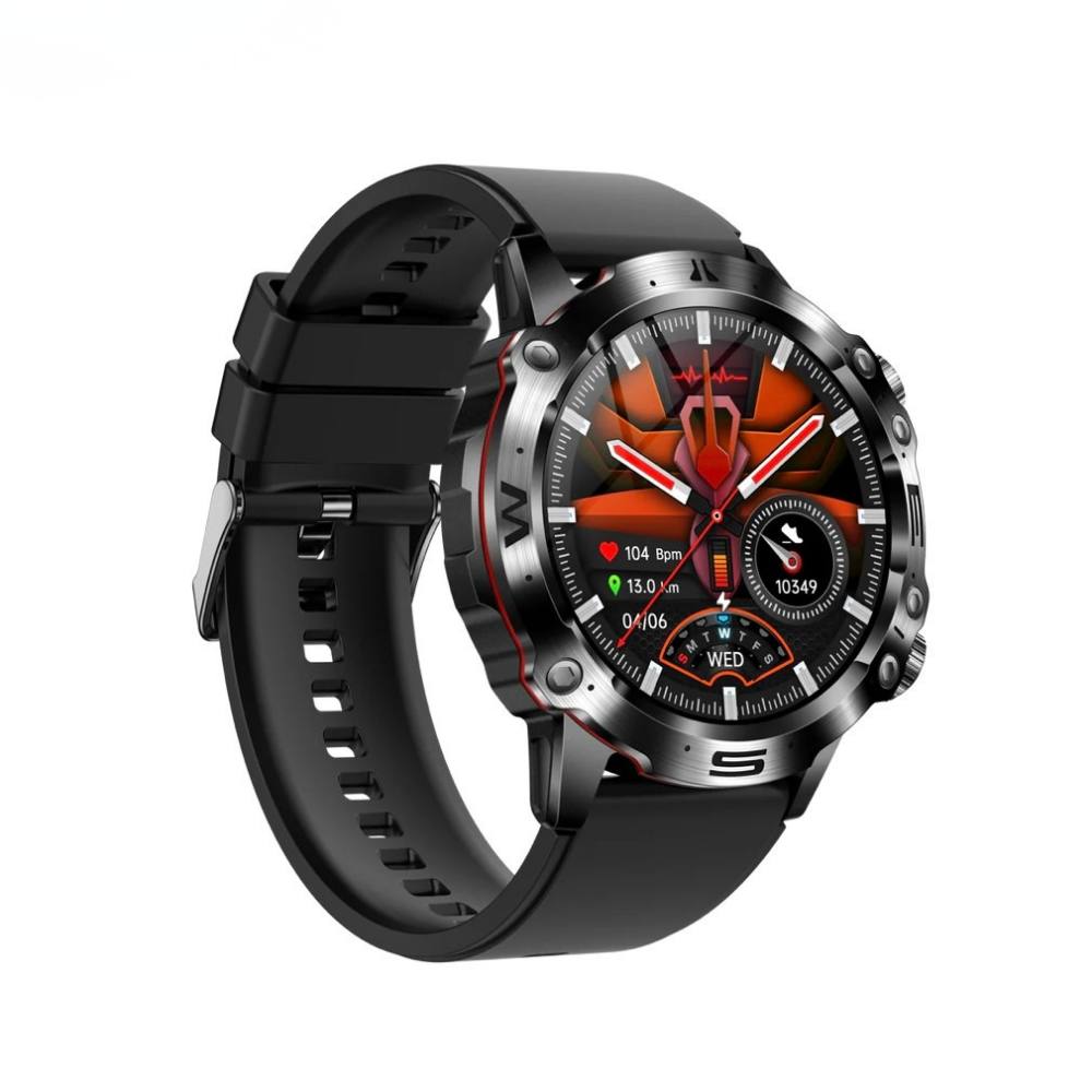 HD Sports Smartwatch with Bluetooth and Health Tracking