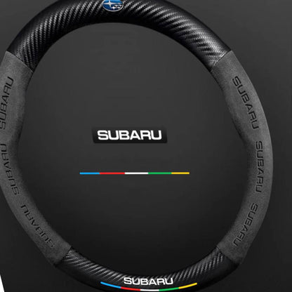 Premium Leather Steering Wheel Grip Cover