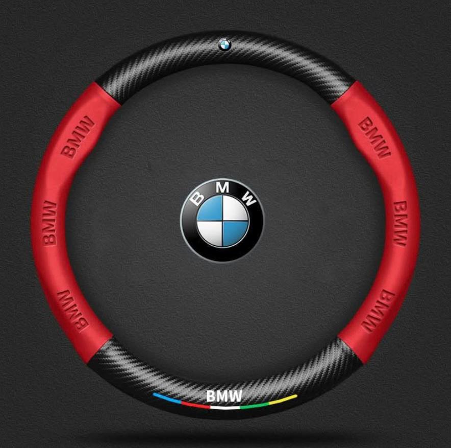 Premium Leather Steering Wheel Grip Cover