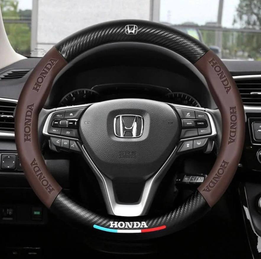 Premium Leather Steering Wheel Grip Cover