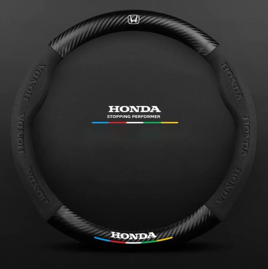 Premium Leather Steering Wheel Grip Cover