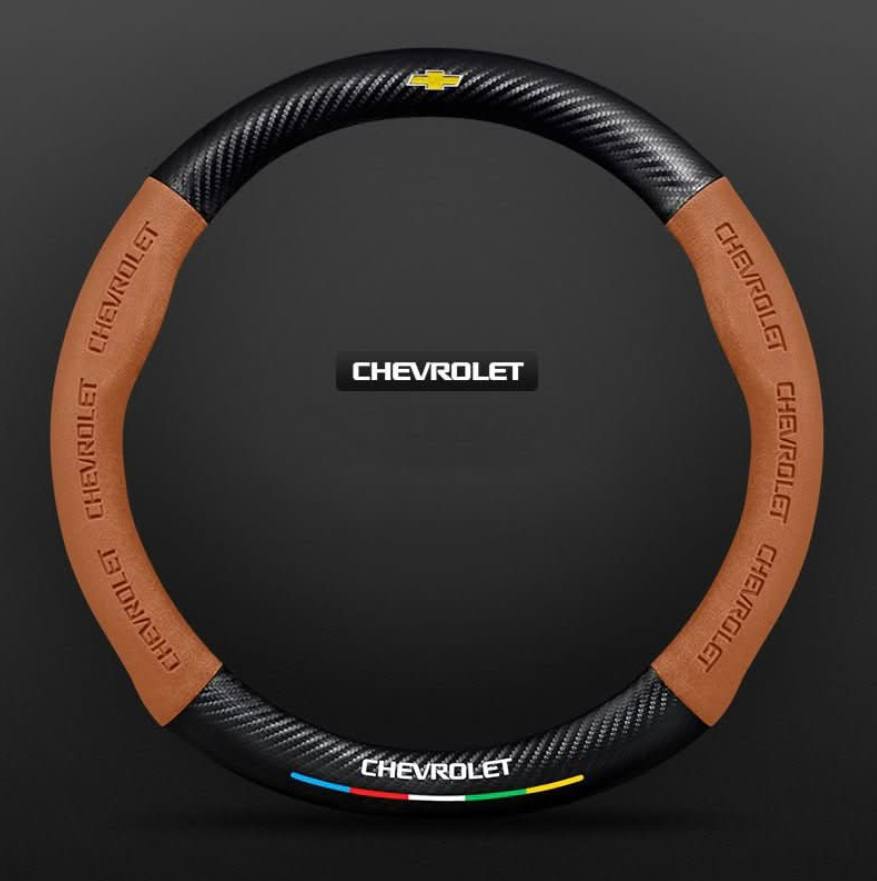 Premium Leather Steering Wheel Grip Cover
