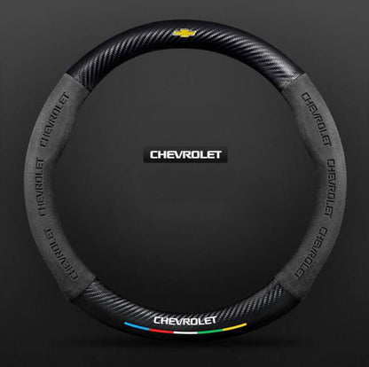 Premium Leather Steering Wheel Grip Cover