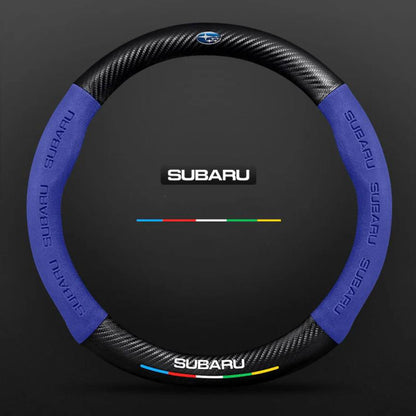 Premium Leather Steering Wheel Grip Cover