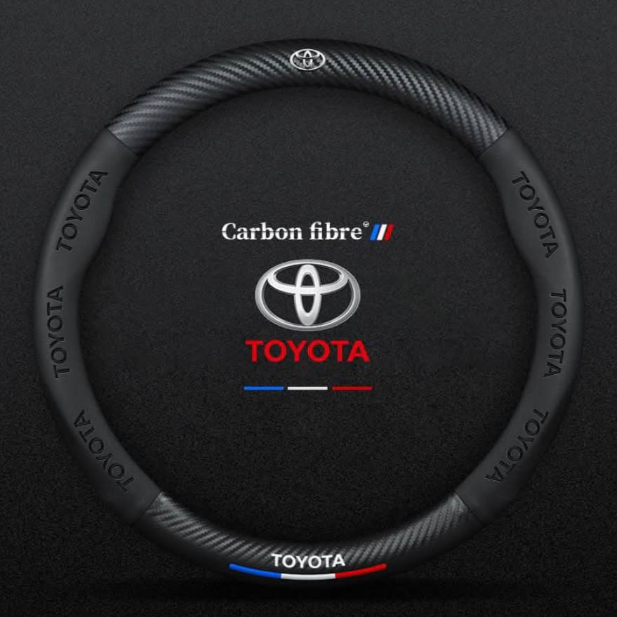 Premium Leather Steering Wheel Grip Cover