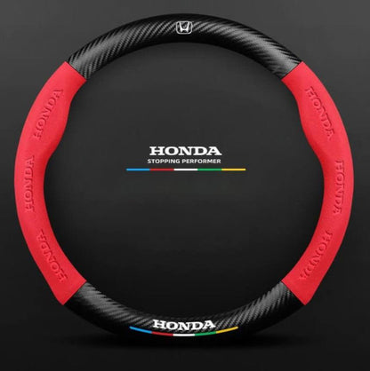 Premium Leather Steering Wheel Grip Cover