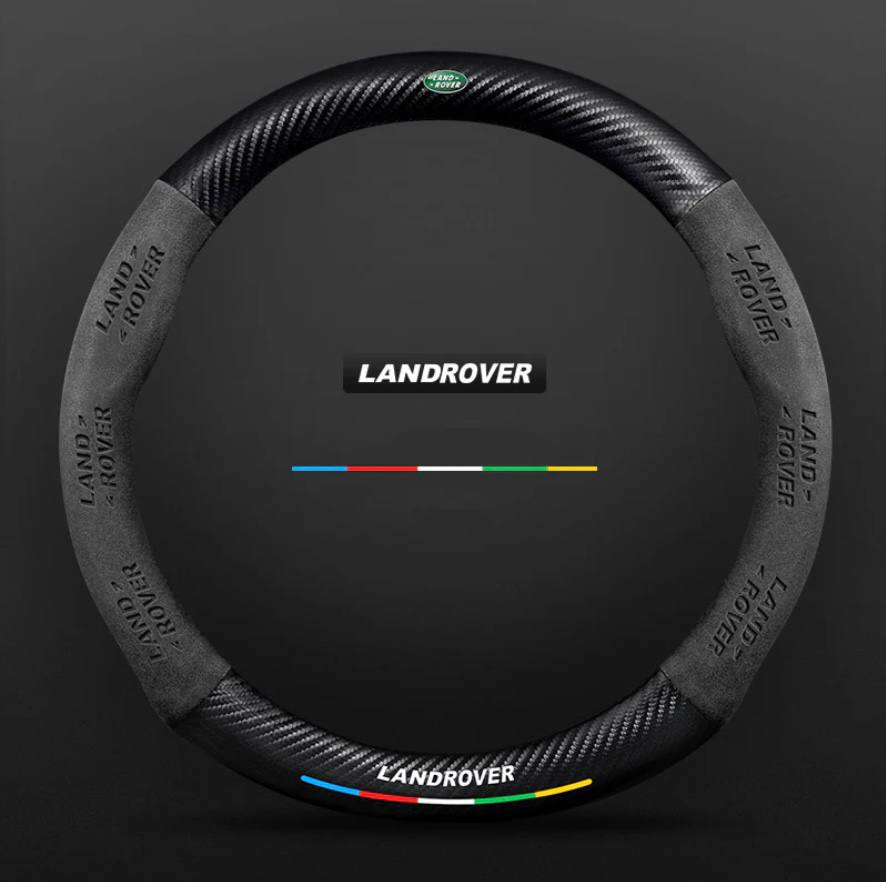Premium Leather Steering Wheel Grip Cover