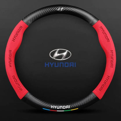 Premium Leather Steering Wheel Grip Cover