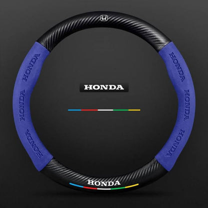 Premium Leather Steering Wheel Grip Cover