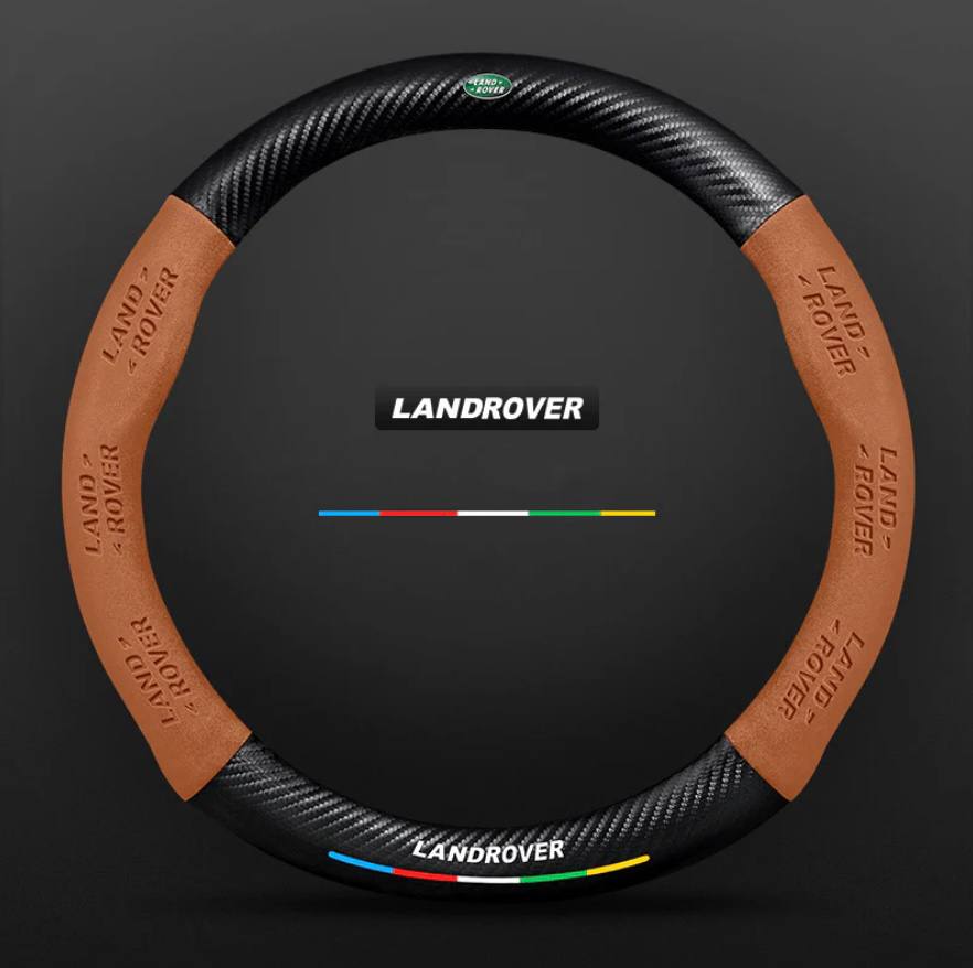 Premium Leather Steering Wheel Grip Cover