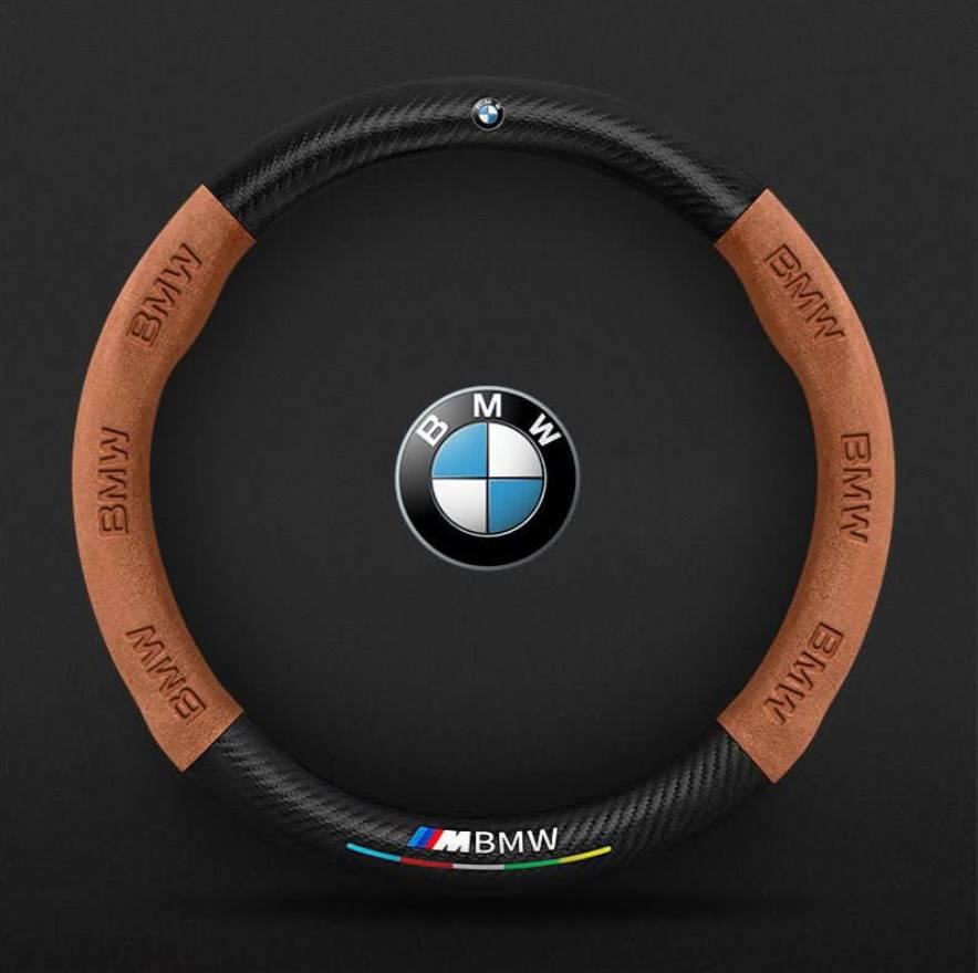 Premium Leather Steering Wheel Grip Cover