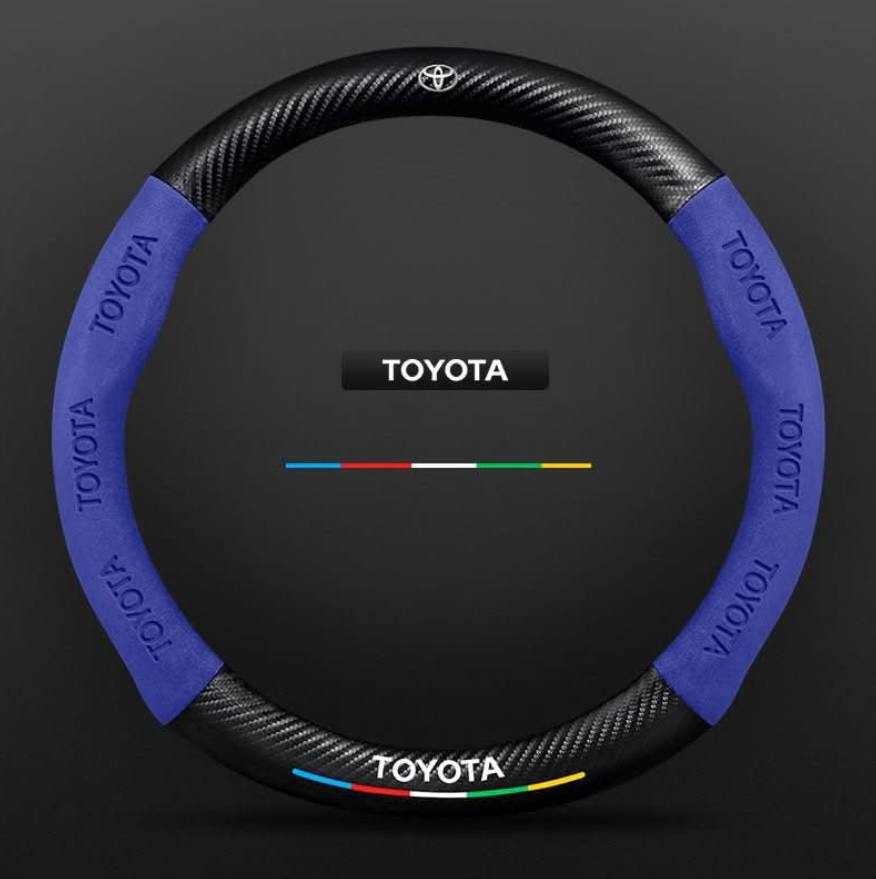 Premium Leather Steering Wheel Grip Cover
