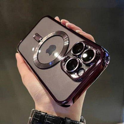 Slim Protective Phone Case with Luxe Metal Accent