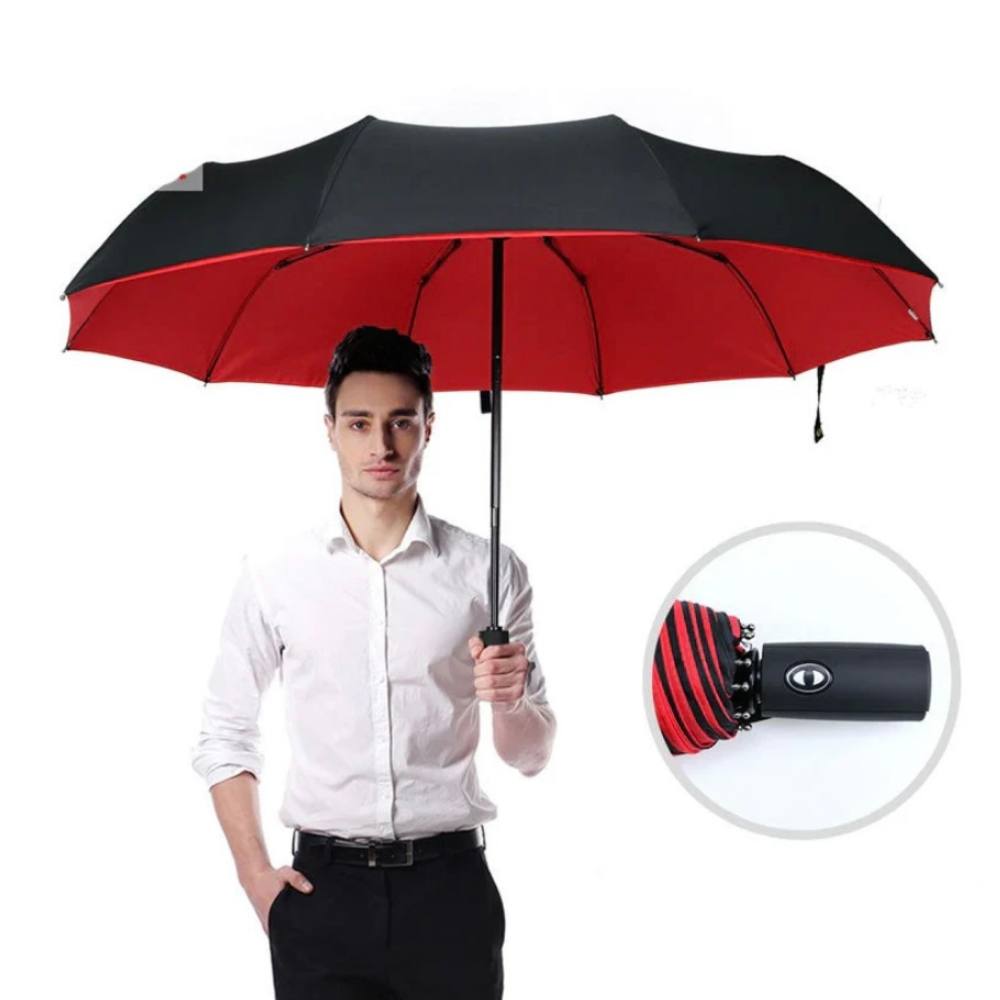 Waterproof Compact Rain Umbrella for Daily Use - Ortekor