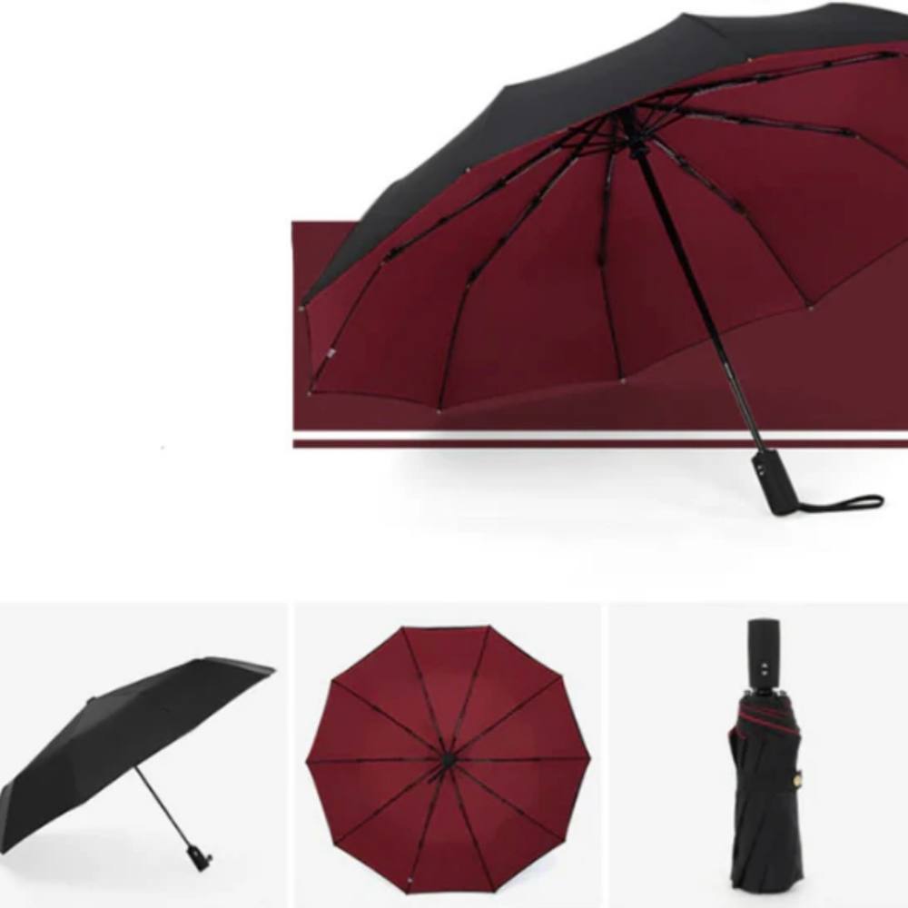 Waterproof Compact Rain Umbrella for Daily Use