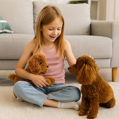 Cuddly Soft Bear Dog Plush Toy for Children