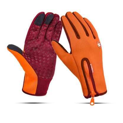 Warm Insulated Snow Gloves with Rechargeable Heat