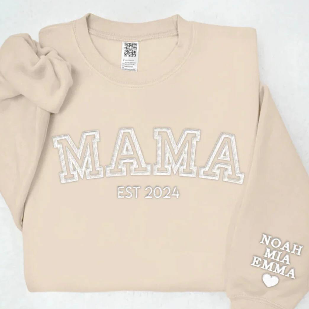 Customizable Family Hooded Sweatshirt