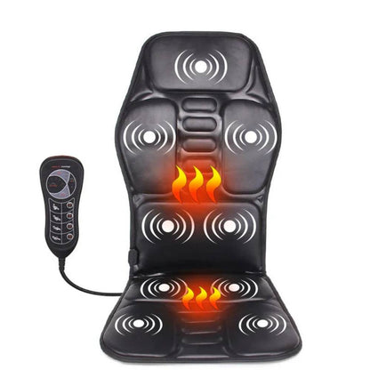Warm Massage Chair Pad with Vibration and Heat Therapy