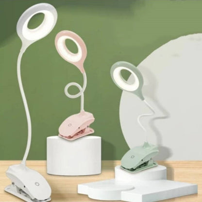 Portable Clip On Desk Lamp with Adjustable Arm - Ortekor