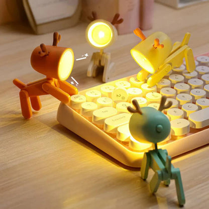 Fun Animal Shaped Desk Lamp, Colorful Nightlight for Kids