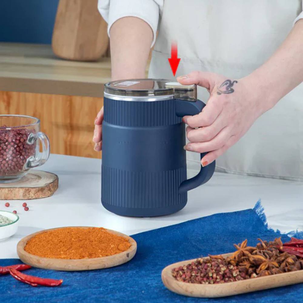 Portable Home Grain Mill for Fresh Flour and Cereals