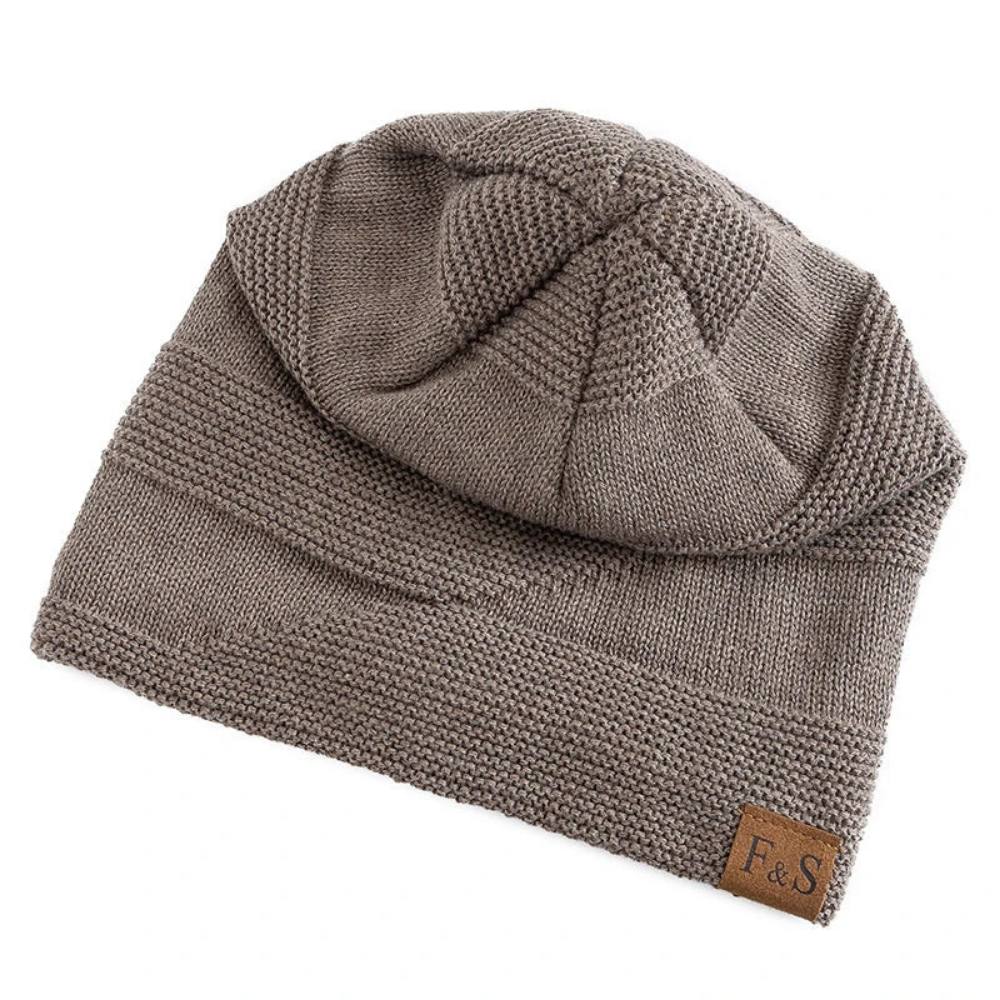 Cozy Men's Winter Beanie, Soft Knit Warm Hat