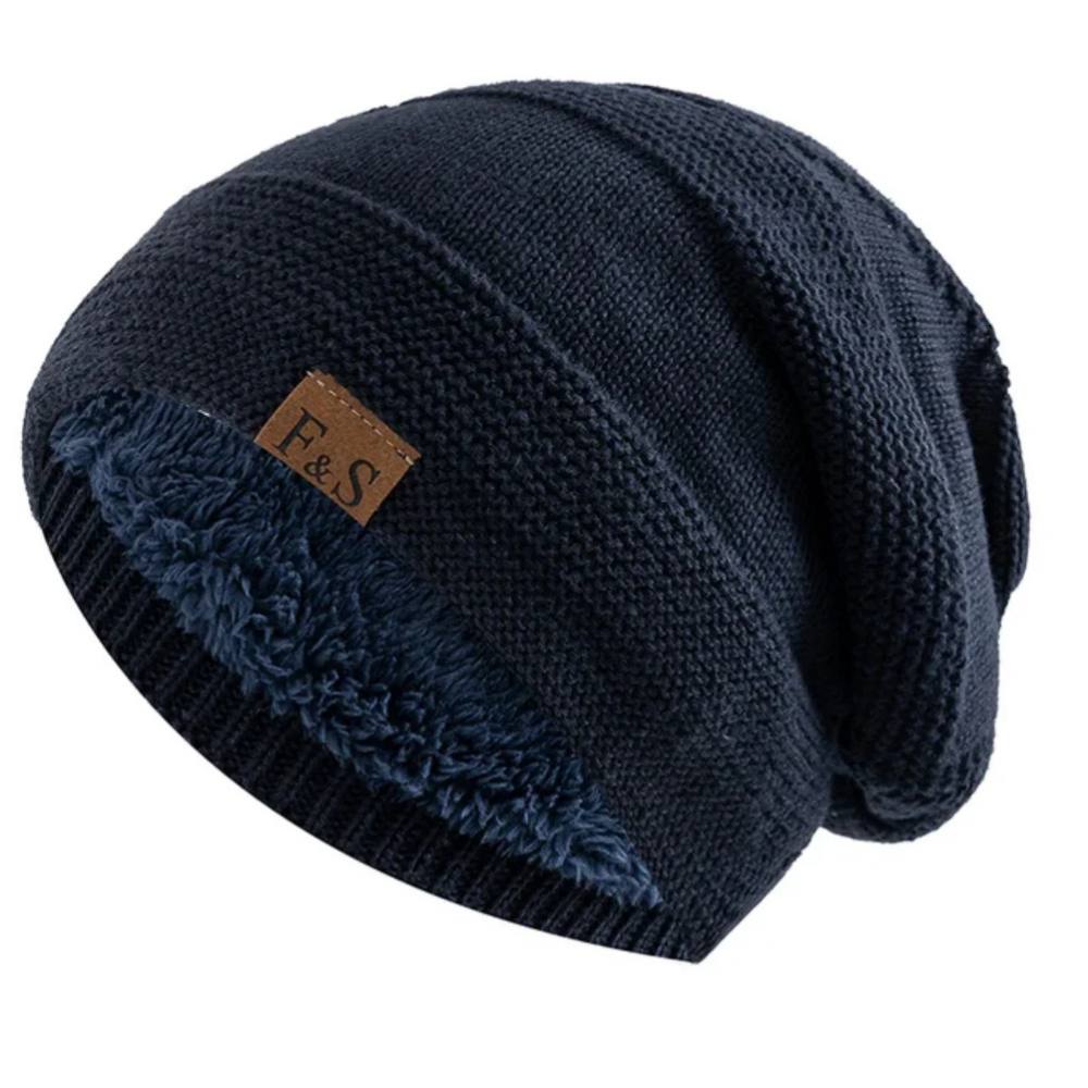 Cozy Men's Winter Beanie, Soft Knit Warm Hat