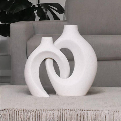 Beautiful Porcelain Floral Vase