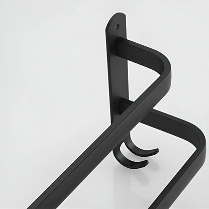 Compact 3-Tier Wall Mount Towel Holder - Ortekor