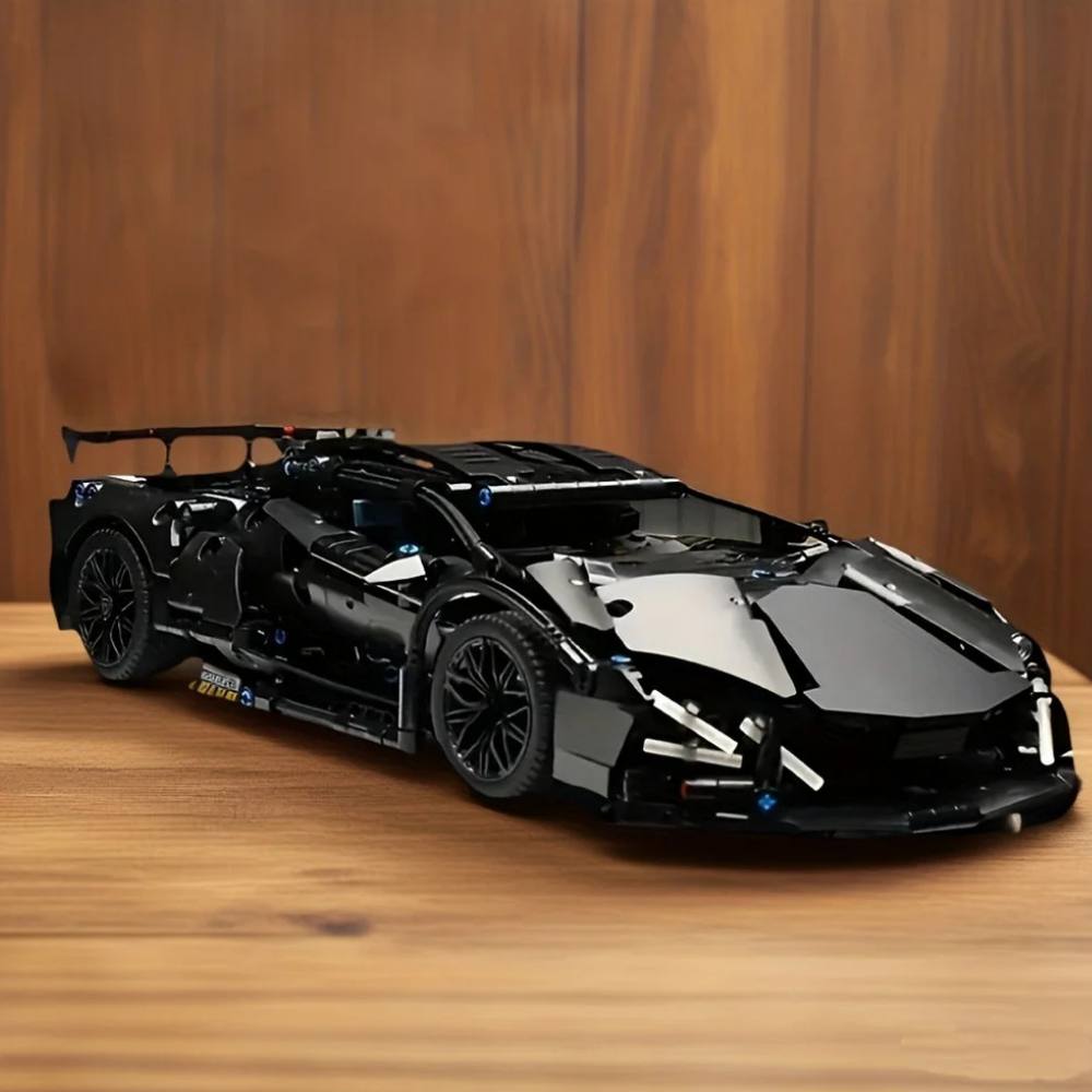 Large Detailed Car Building Kit for Adults, 1288 Pieces